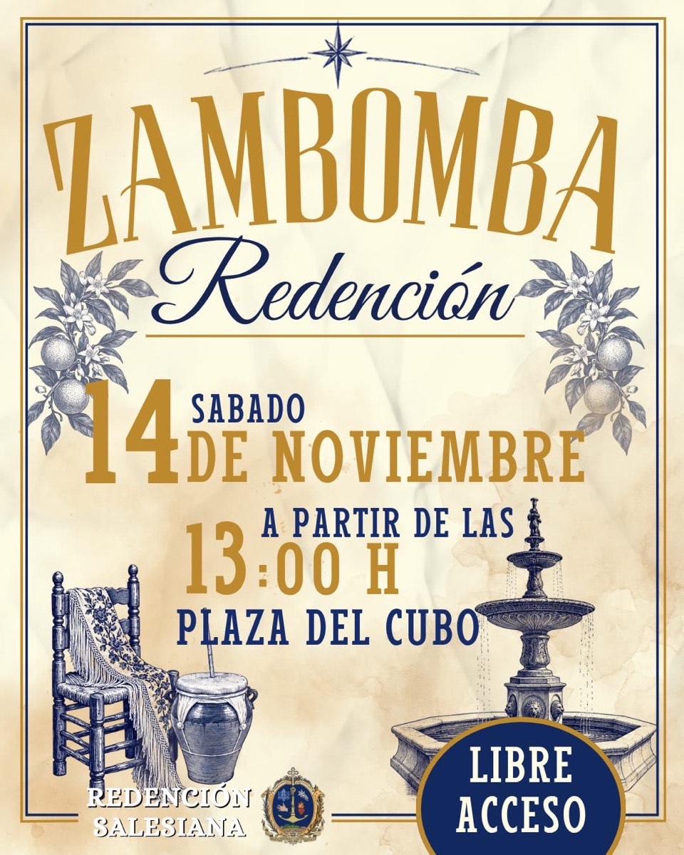 Cartel de Zambomba Redención